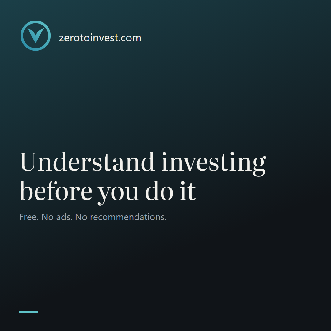Zerotoinvest banner, square