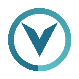 Logo mark on a light background
